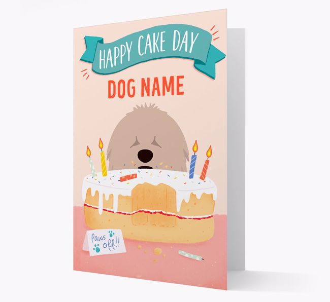 Happy Cake Day: Personalized {breedFullName} Card